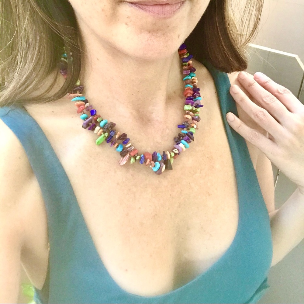 Semiprecious Stones Necklace